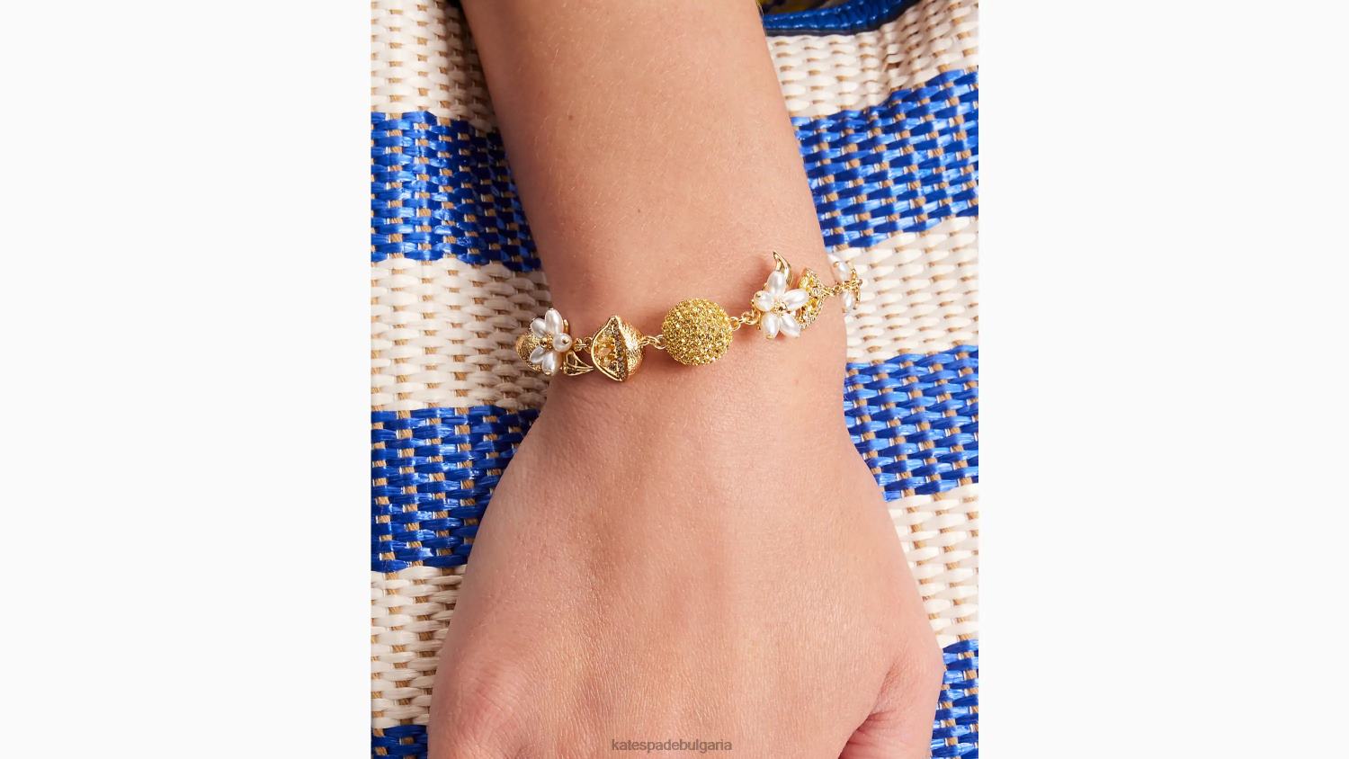 аксесоари Kate Spade прясно изстискване разпръсната линия гривна жълт мулти Жени 2N00B1002