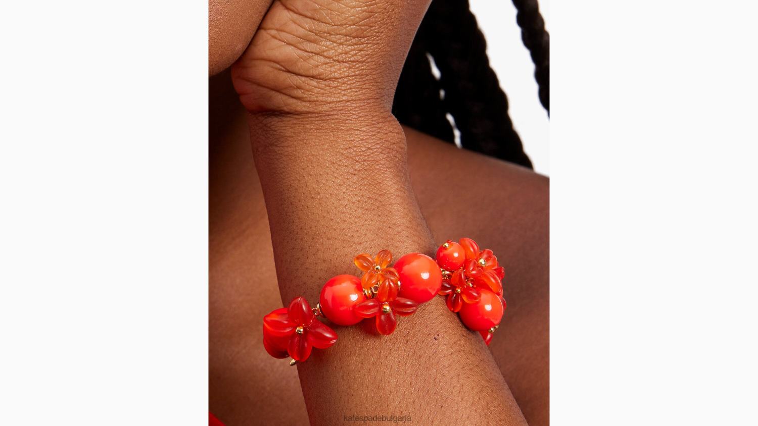 аксесоари Kate Spade прясно набрана гривна червено мулти Жени 2N00B1018