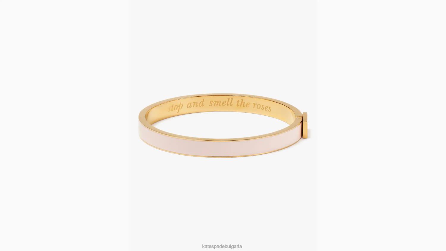 аксесоари Kate Spade спрете и помиришете розите тънка идиомна гривна Изчервяване Жени 2N00B1031