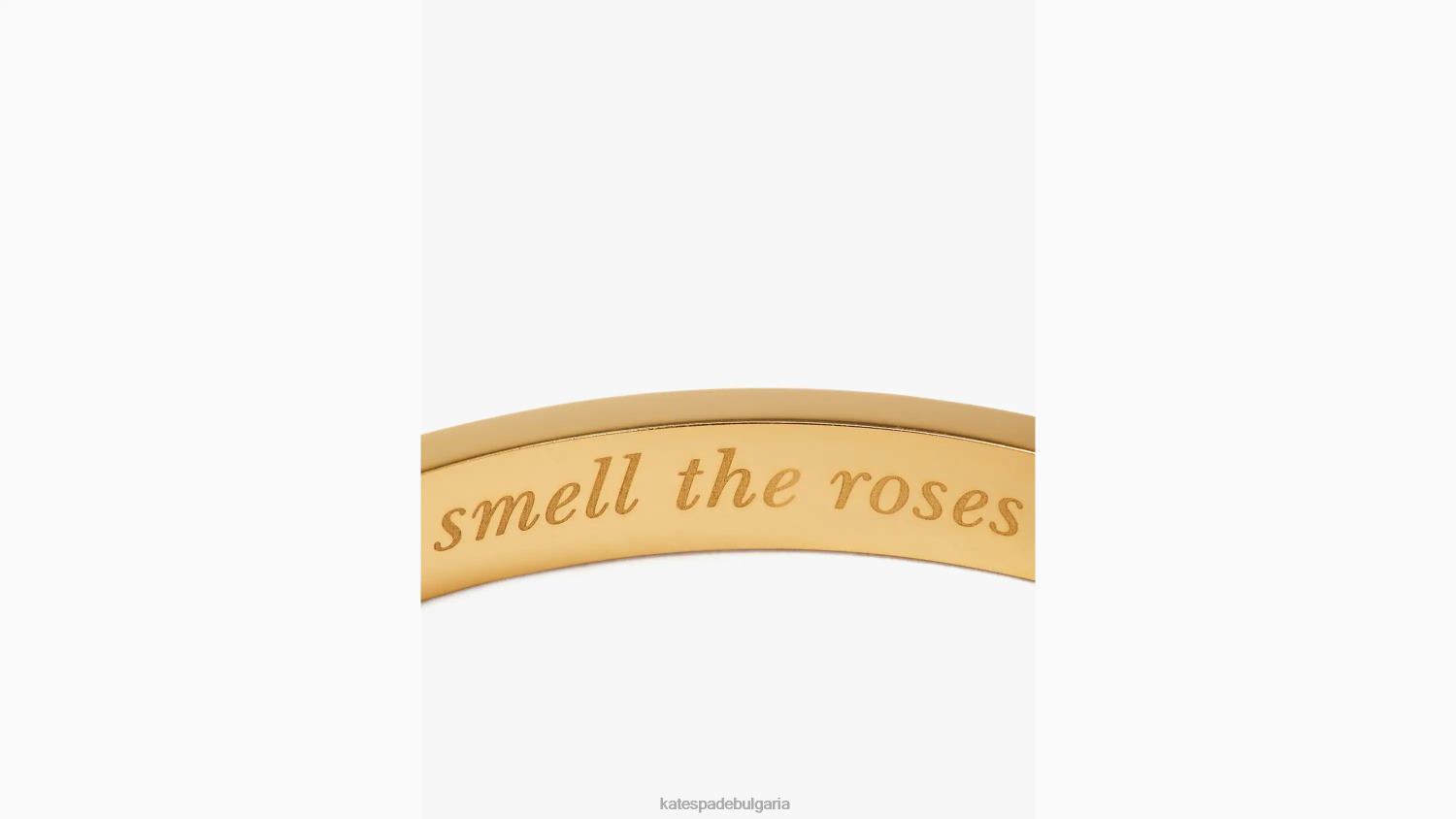 аксесоари Kate Spade спрете и помиришете розите тънка идиомна гривна Изчервяване Жени 2N00B1031