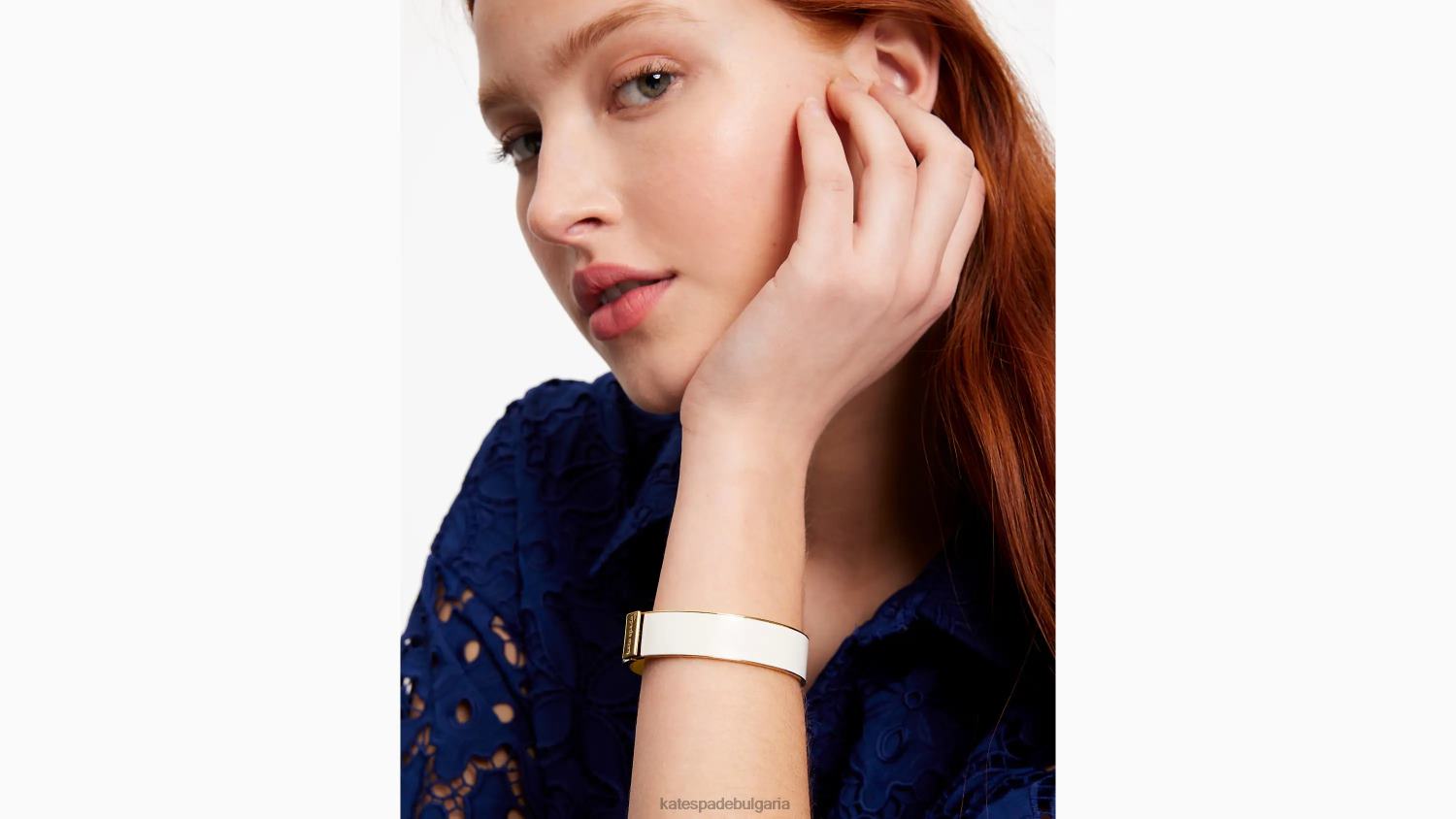 аксесоари Kate Spade плаваща върху облачна идиома гривна бяло Жени 2N00B1032