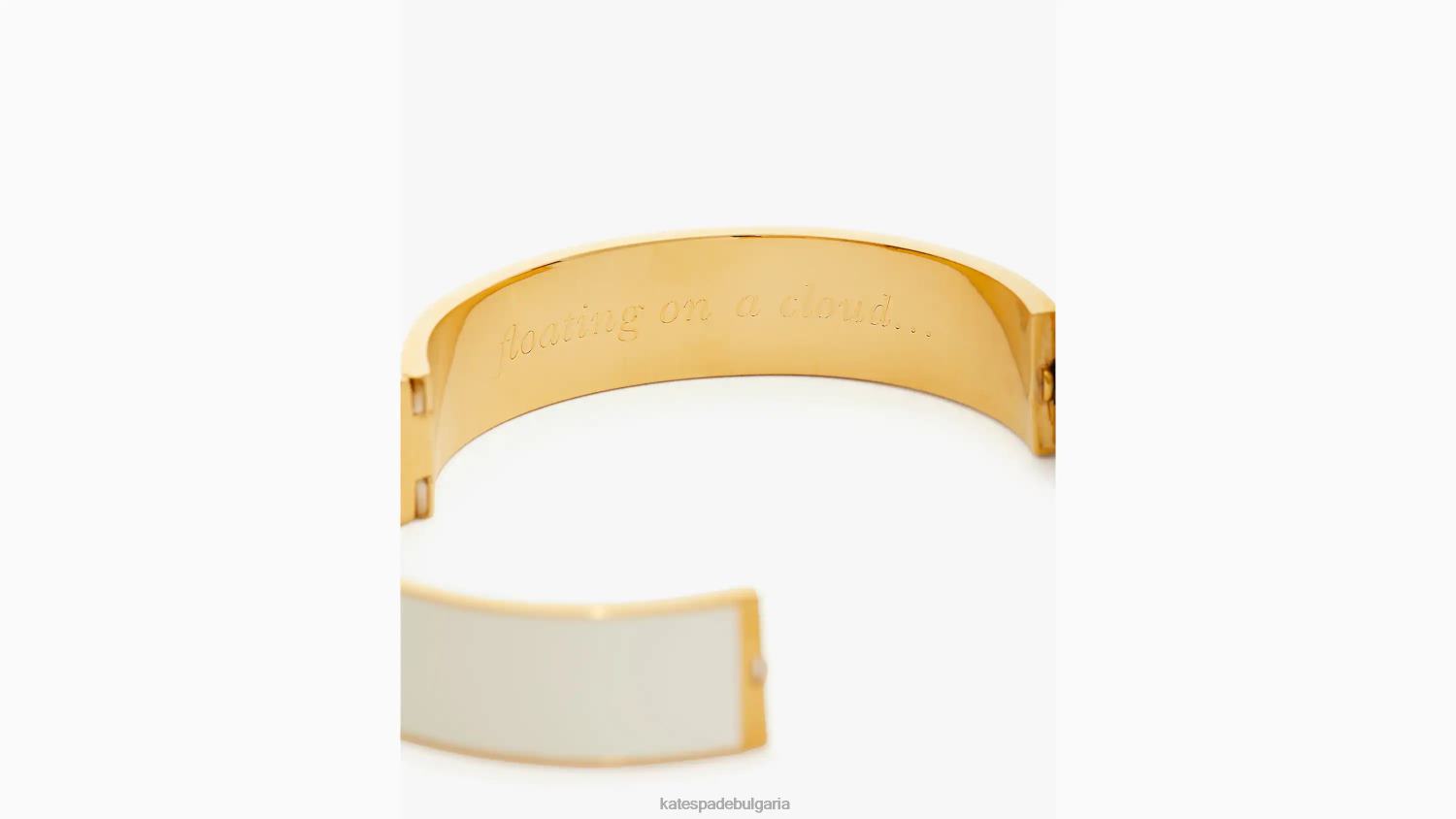 аксесоари Kate Spade плаваща върху облачна идиома гривна бяло Жени 2N00B1032