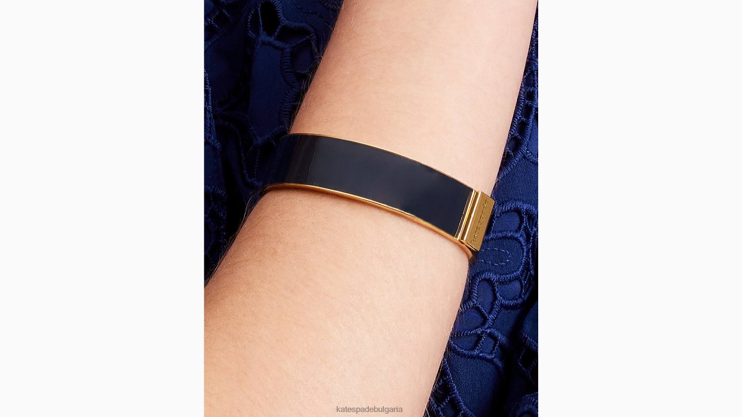 аксесоари Kate Spade направи вълни идиом гривна военноморски флот Жени 2N00B1033