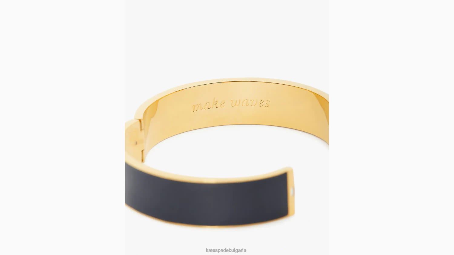 аксесоари Kate Spade направи вълни идиом гривна военноморски флот Жени 2N00B1033