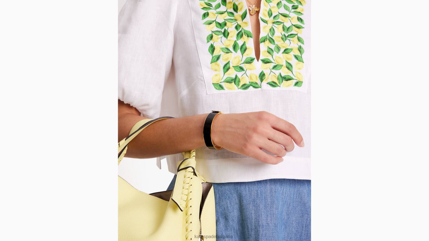 аксесоари Kate Spade малка идиома гривна черен Жени 2N00B1034