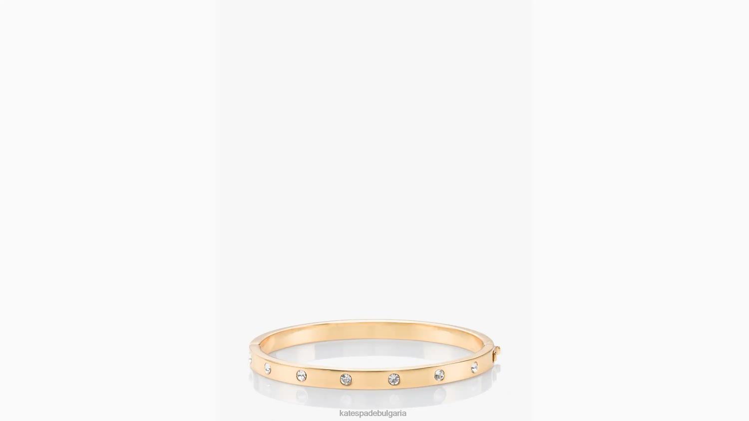 аксесоари Kate Spade поставена в каменна гривна с панти прозрачен/златен Жени 2N00B1050