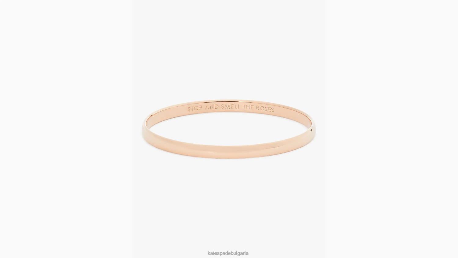 аксесоари Kate Spade спрете и помиришете идиомната гривна на розите розово злато Жени 2N00B1088