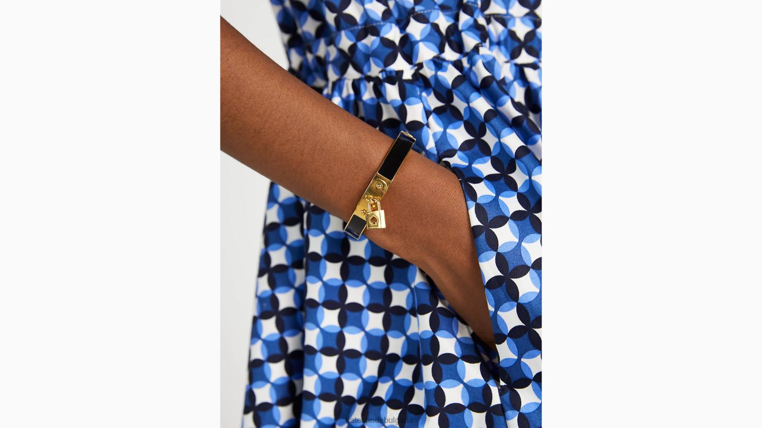 аксесоари Kate Spade брава и гривна с талисман черно/златно Жени 2N00B1137