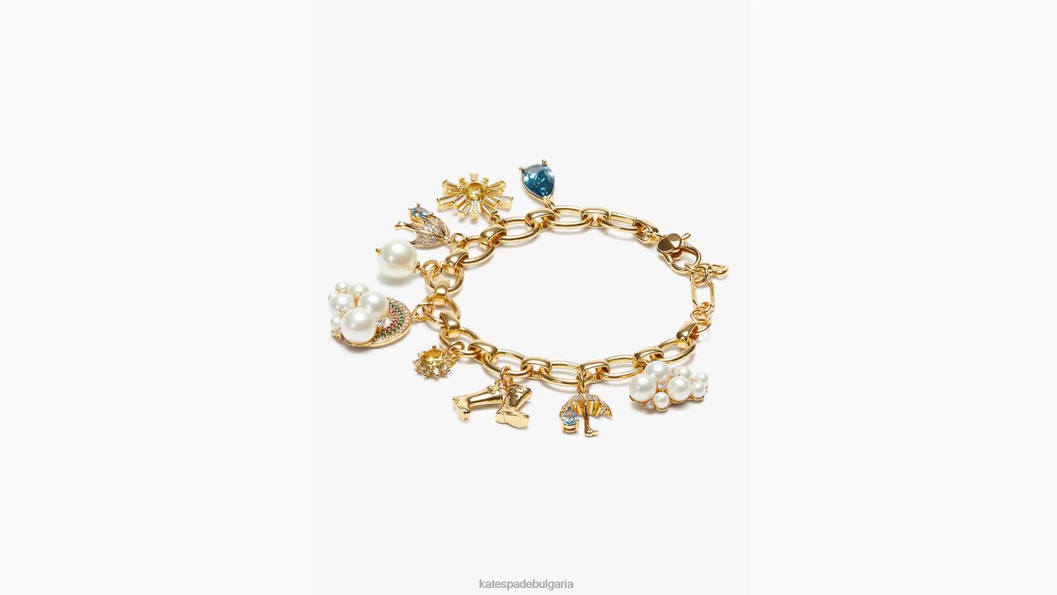 аксесоари Kate Spade гривна с талисман дъжд или блясък бяло мулти Жени 2N00B1197