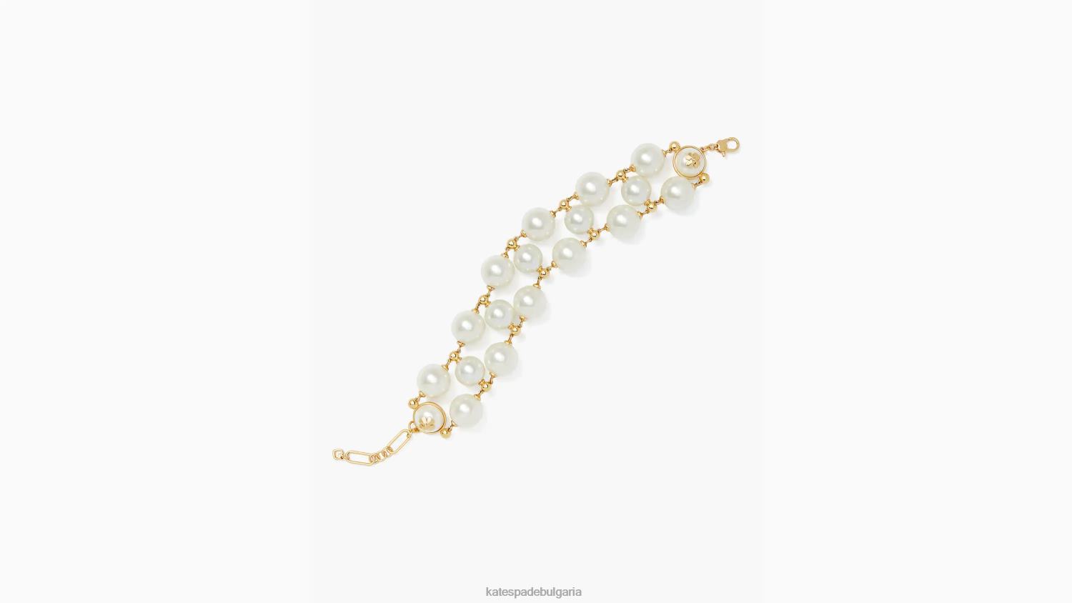 аксесоари Kate Spade перли върху перли гривна крем/злато Жени 2N00B1240