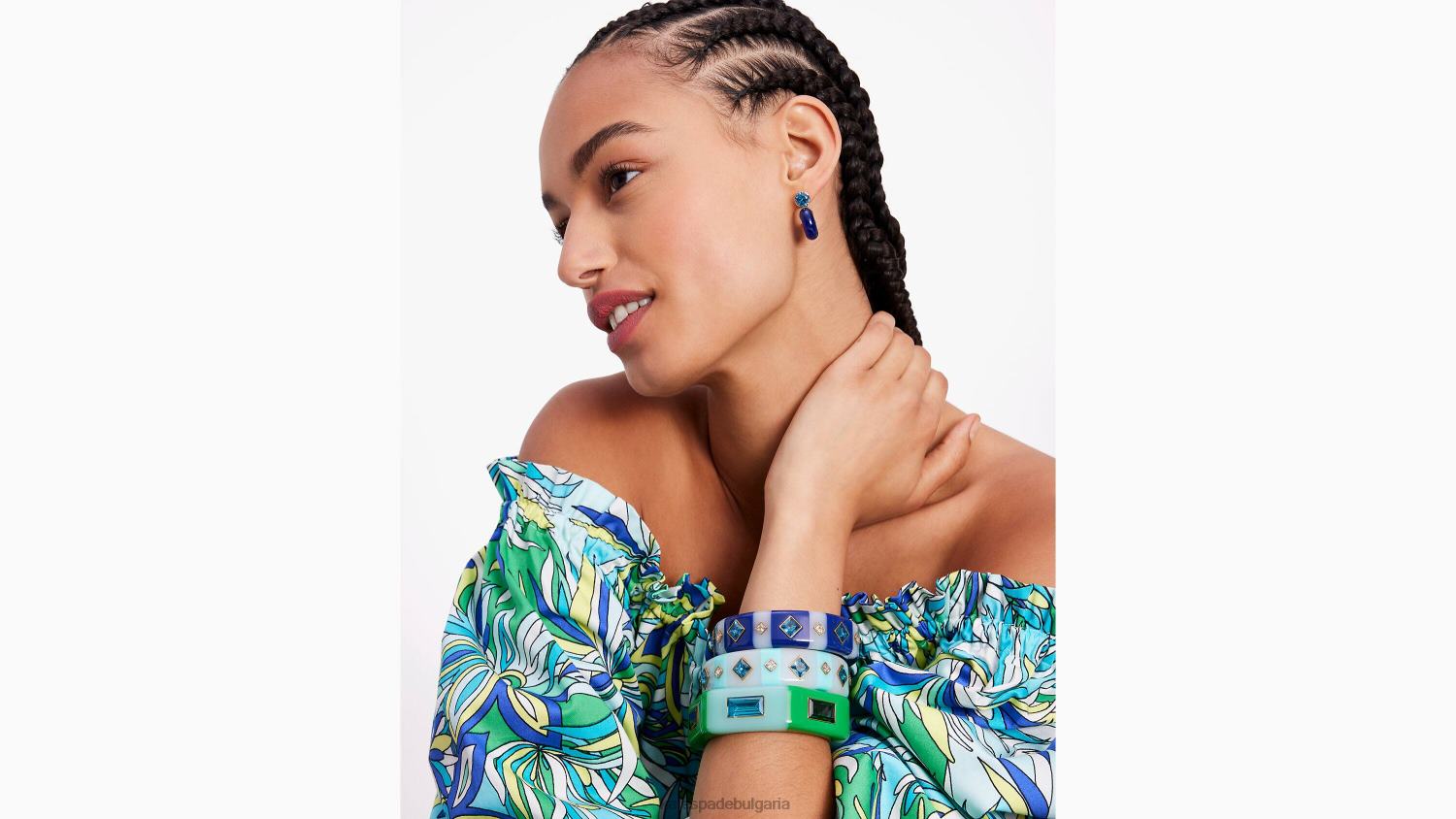 аксесоари Kate Spade виждайки ивици гривна морски мулти Жени 2N00B972