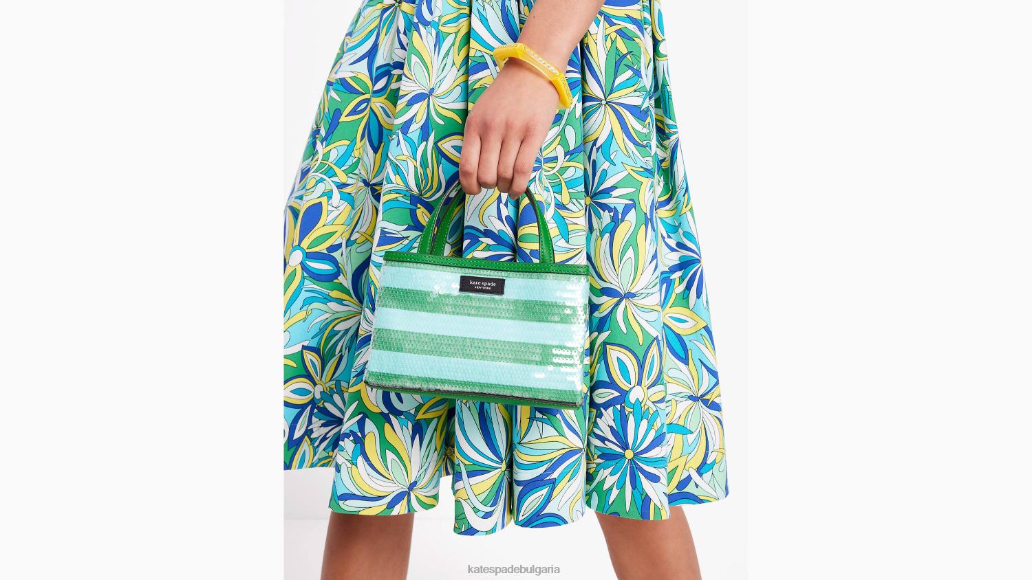 аксесоари Kate Spade виждайки ивици тънка шестоъгълна гривна жълт мулти Жени 2N00B978