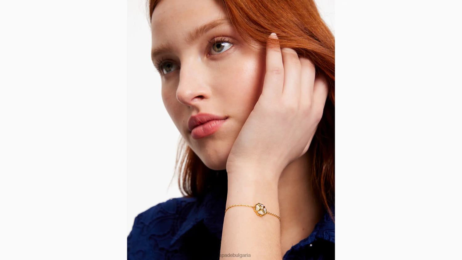 аксесоари Kate Spade гривна Heritage bloom крем/злато Жени 2N00B1183