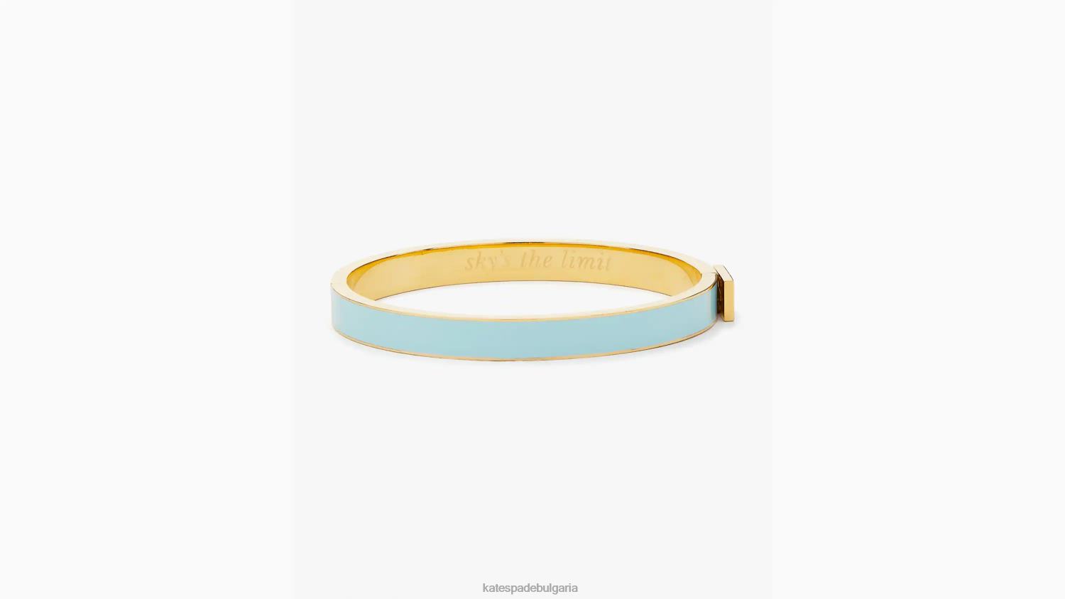 аксесоари Kate Spade sky is the limit тънка идиомна гривна тюркоаз Жени 2N00B1029