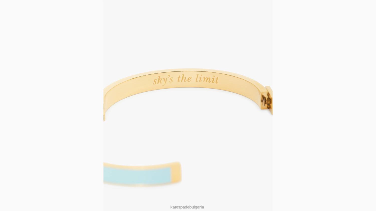 аксесоари Kate Spade sky is the limit тънка идиомна гривна тюркоаз Жени 2N00B1029