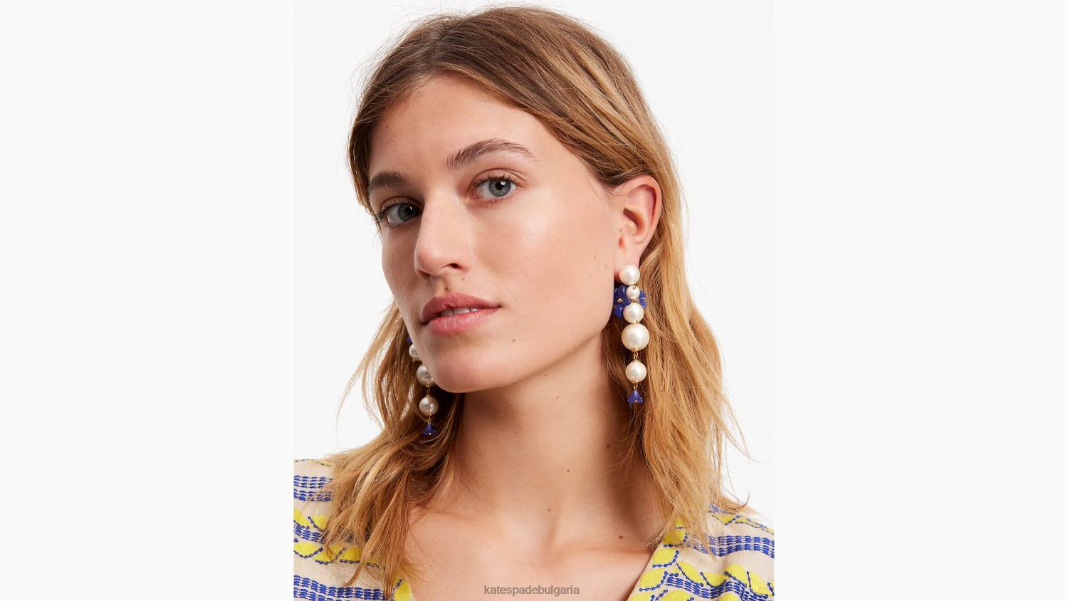 аксесоари Kate Spade прясно избрани ефектни обеци морски мулти Жени 2N00B1013