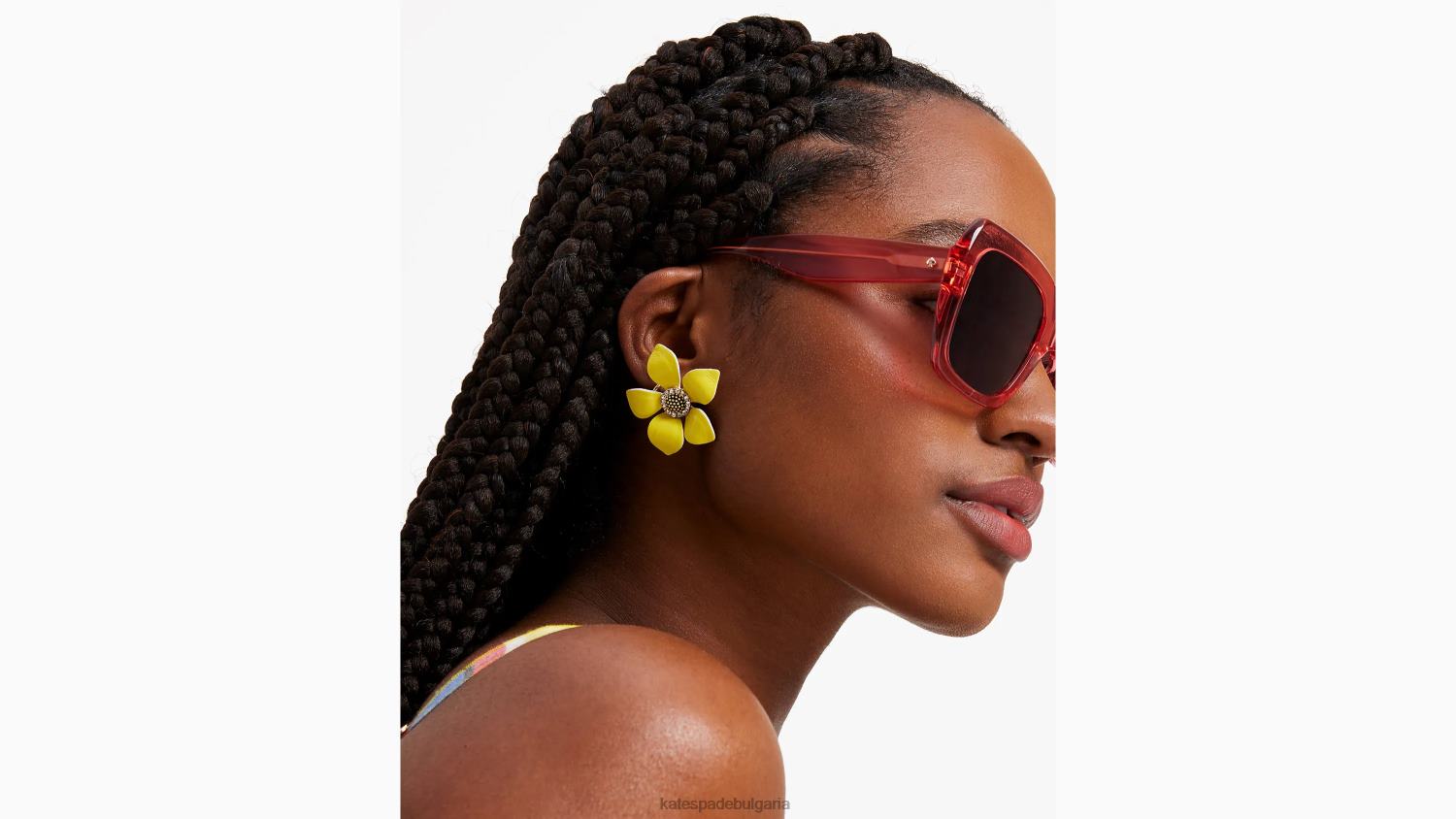 аксесоари Kate Spade цветни кожени шипове жълт мулти Жени 2N00B1014