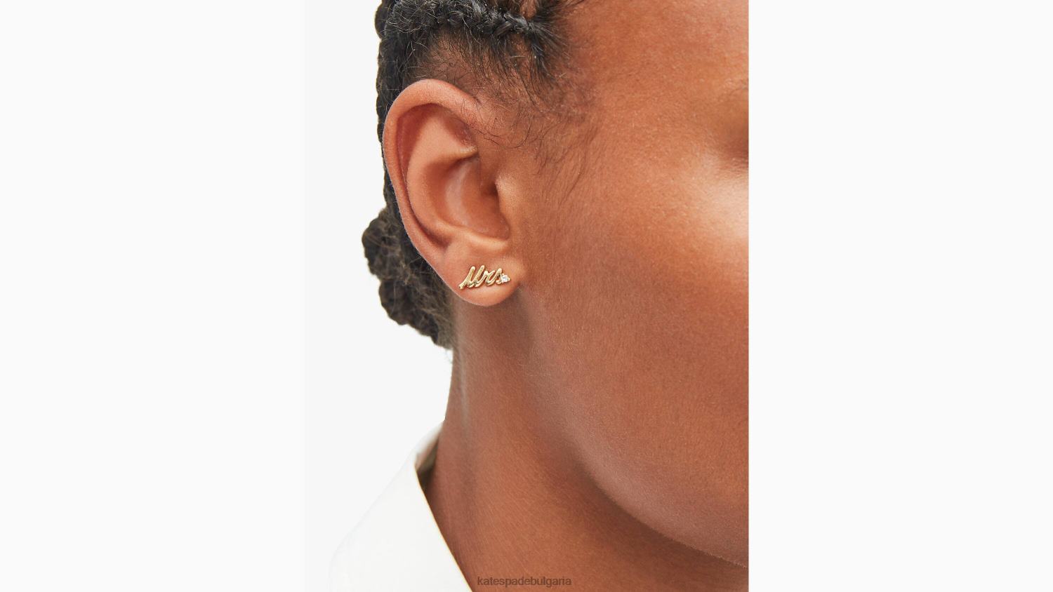 аксесоари Kate Spade кажете „да“, г-жо Стадс прозрачен/златен Жени 2N00B1068