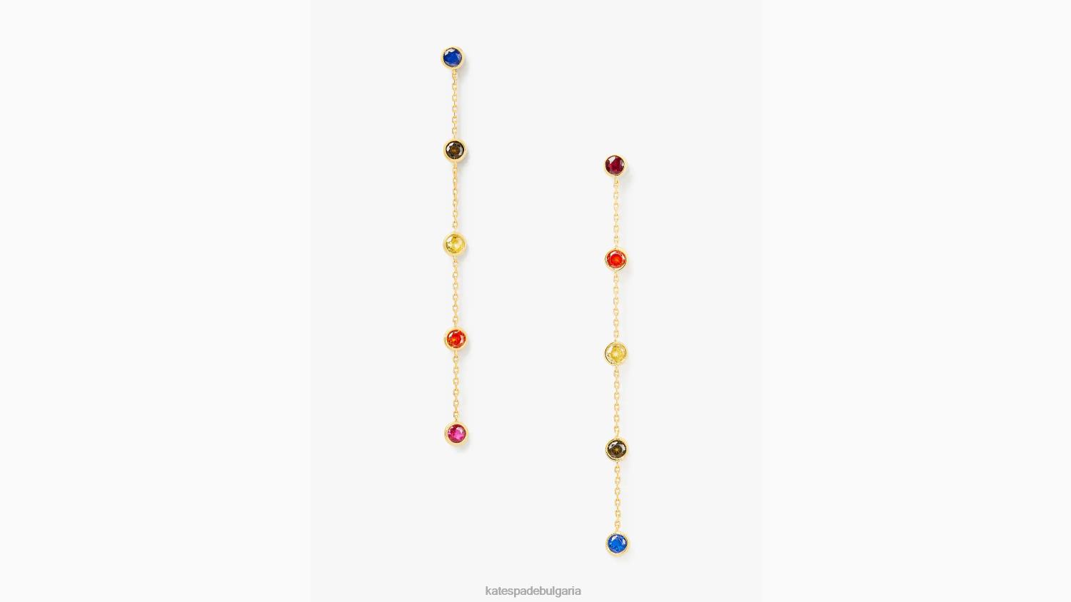аксесоари Kate Spade на точка линейни обеци мулти Жени 2N00B1072