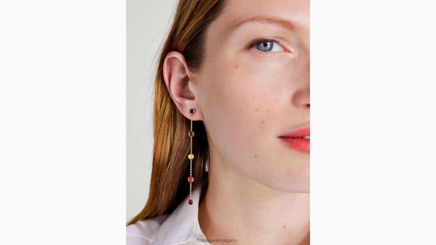 аксесоари Kate Spade на точка линейни обеци мулти Жени 2N00B1072