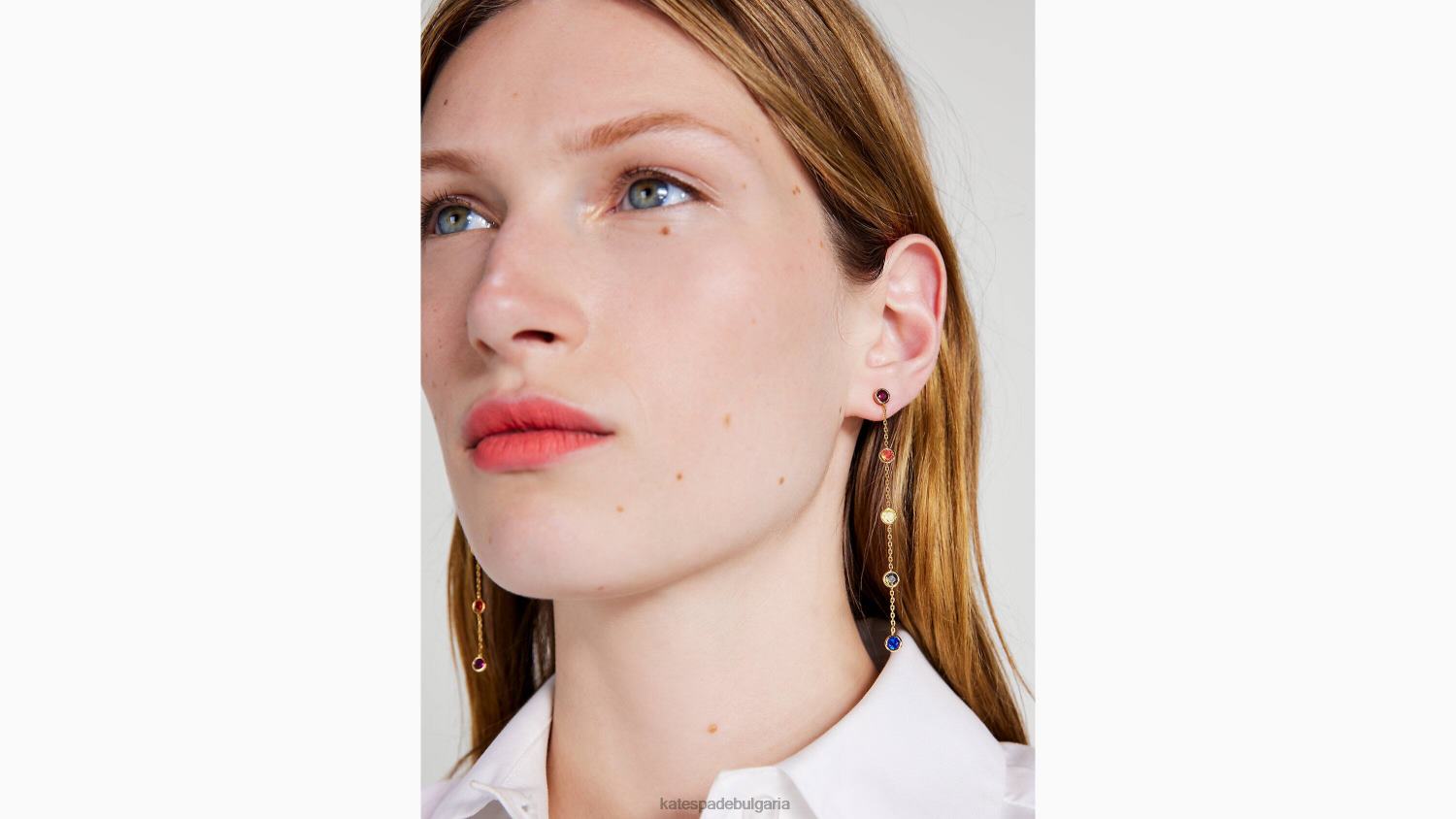 аксесоари Kate Spade на точка линейни обеци мулти Жени 2N00B1072
