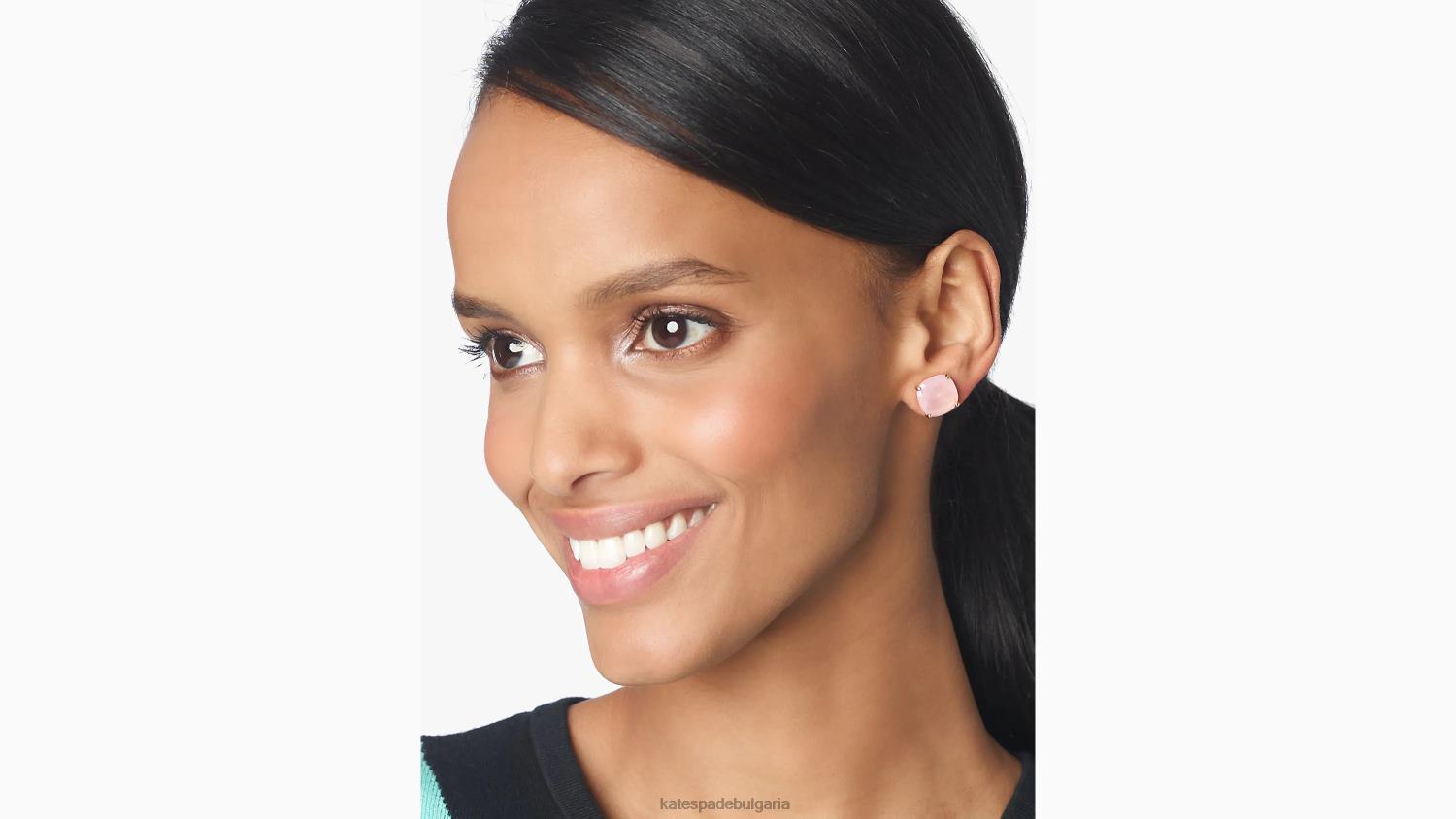 аксесоари Kate Spade малки квадратни шпилки светло розово Жени 2N00B1074