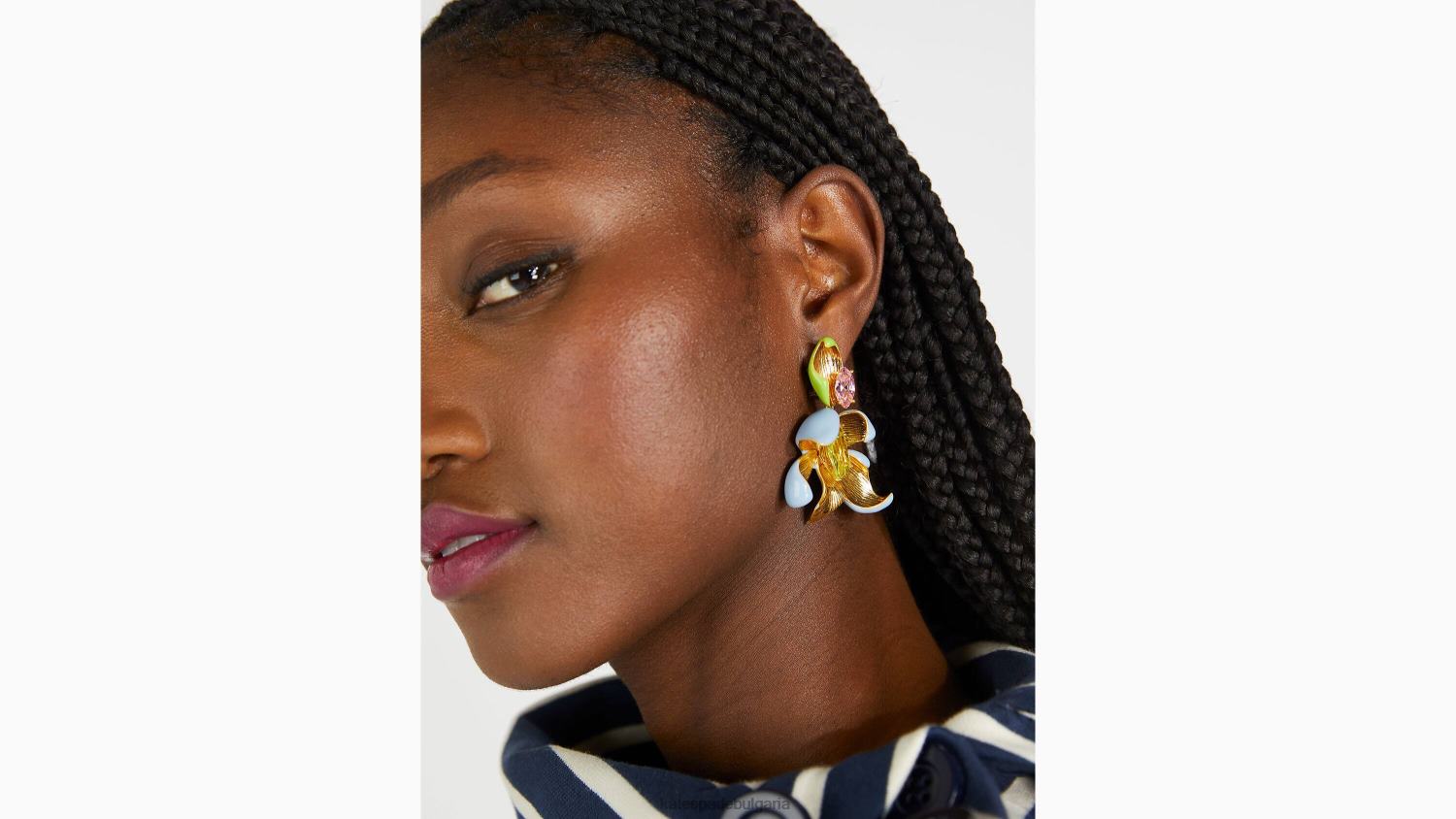 аксесоари Kate Spade капковидни обеци с цветя мулти Жени 2N00B1105