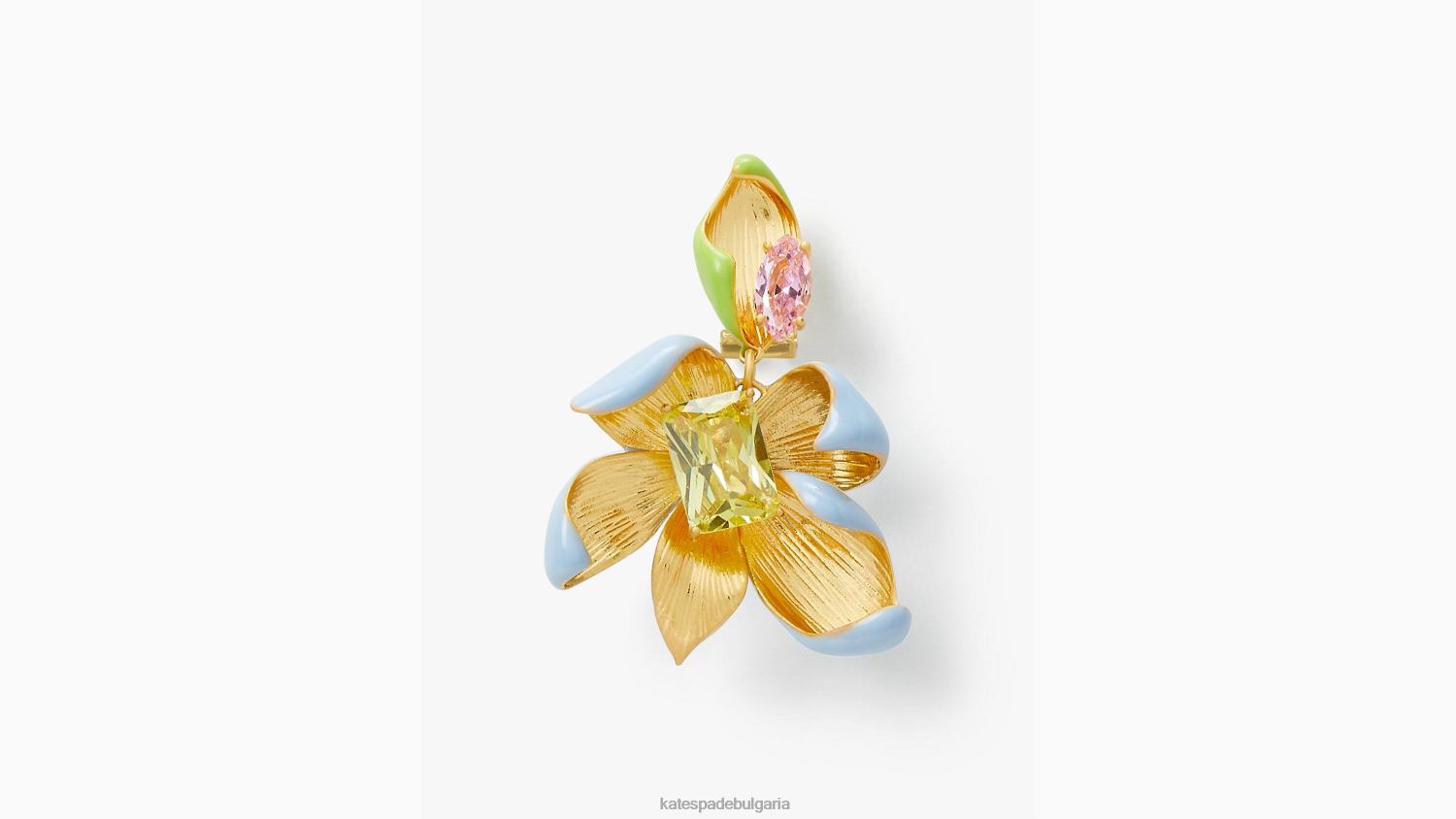 аксесоари Kate Spade капковидни обеци с цветя мулти Жени 2N00B1105