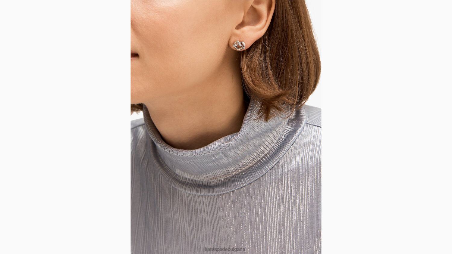 аксесоари Kate Spade ме обича възли сребро Жени 2N00B1132