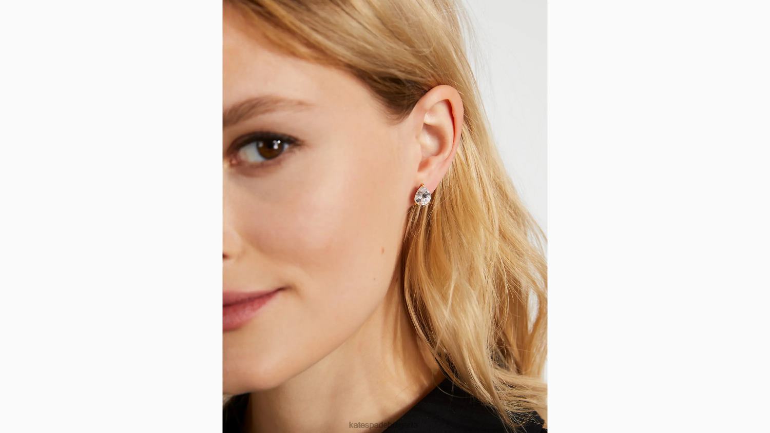 аксесоари Kate Spade брилянтни изявления шипове прозрачен/златен Жени 2N00B1136
