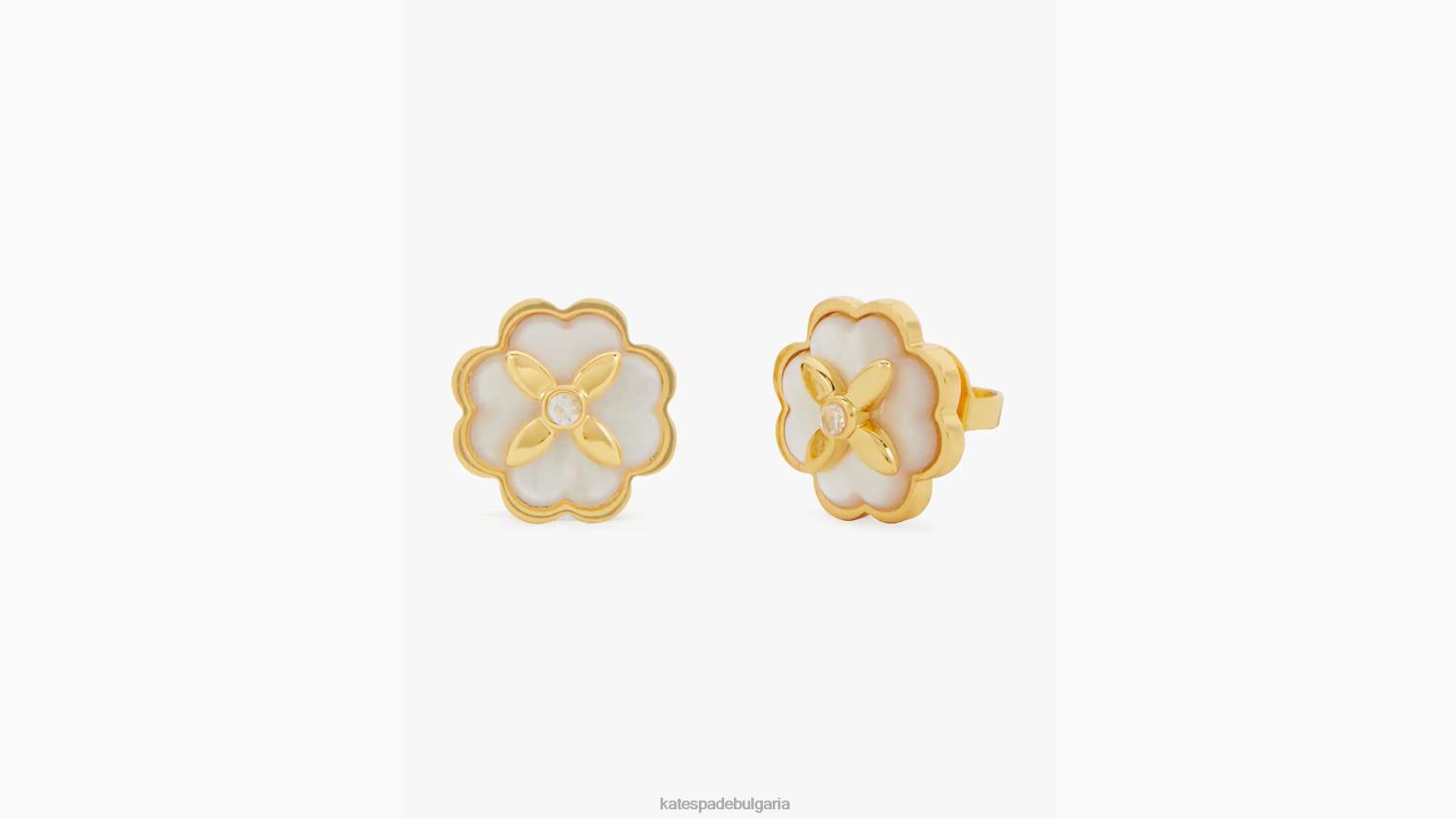 аксесоари Kate Spade наследствени цъфтящи шипове крем/злато Жени 2N00B1152