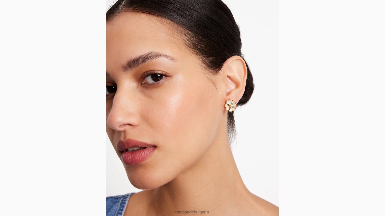 аксесоари Kate Spade наследствени цъфтящи шипове крем/злато Жени 2N00B1152