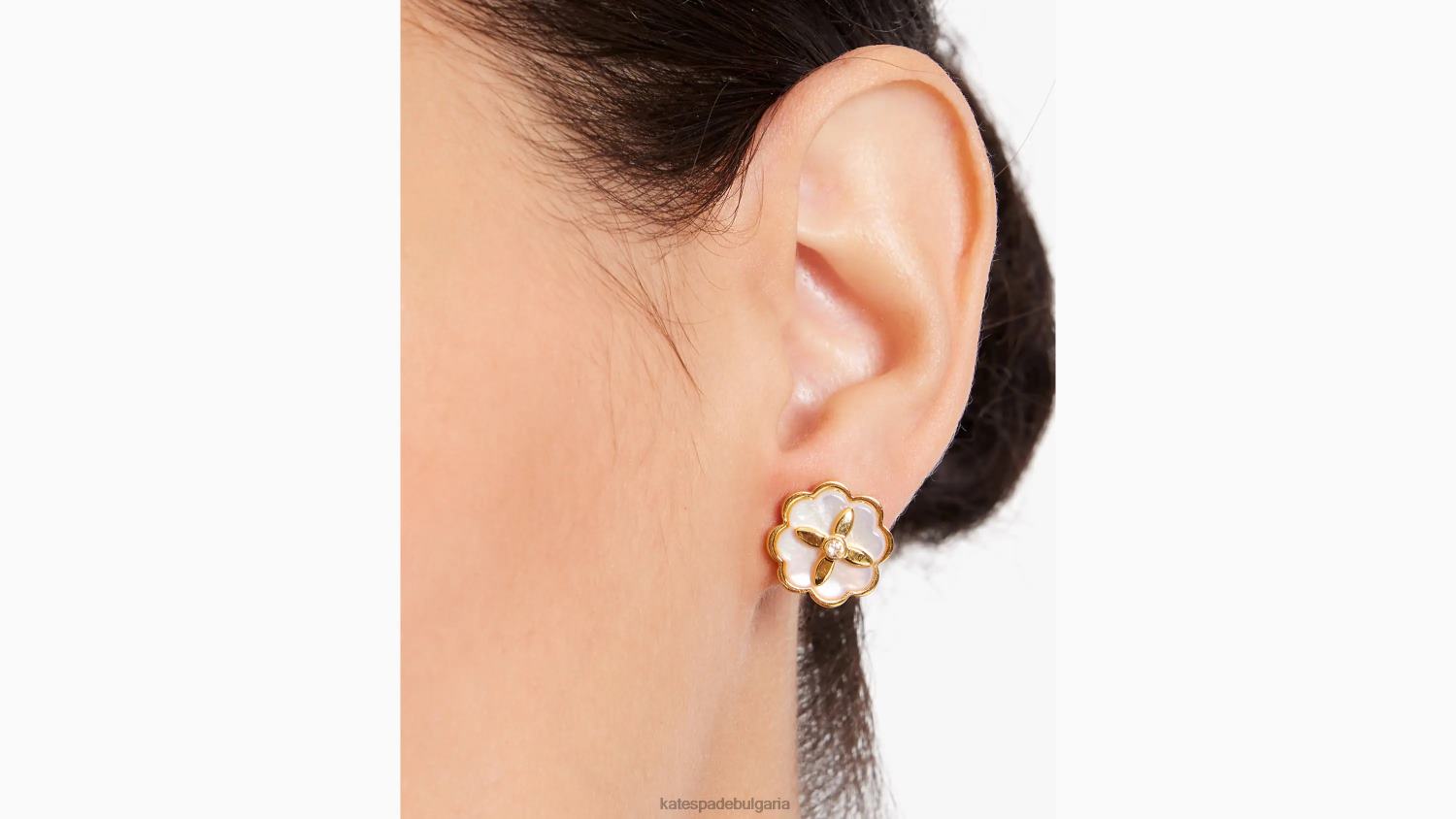 аксесоари Kate Spade наследствени цъфтящи шипове крем/злато Жени 2N00B1152