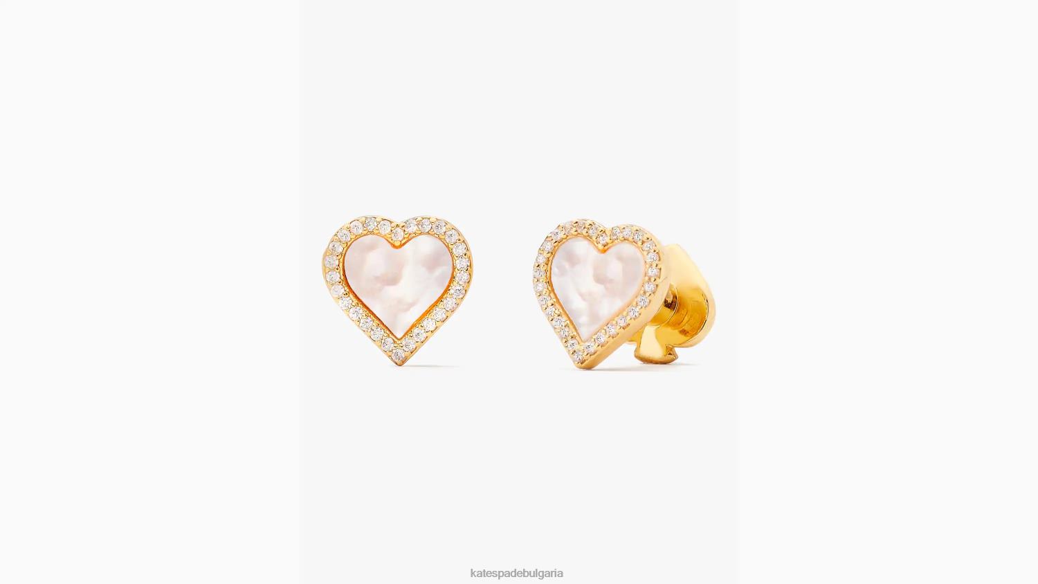 аксесоари Kate Spade вземете сърдечни шпилки прозрачен/златен Жени 2N00B1154