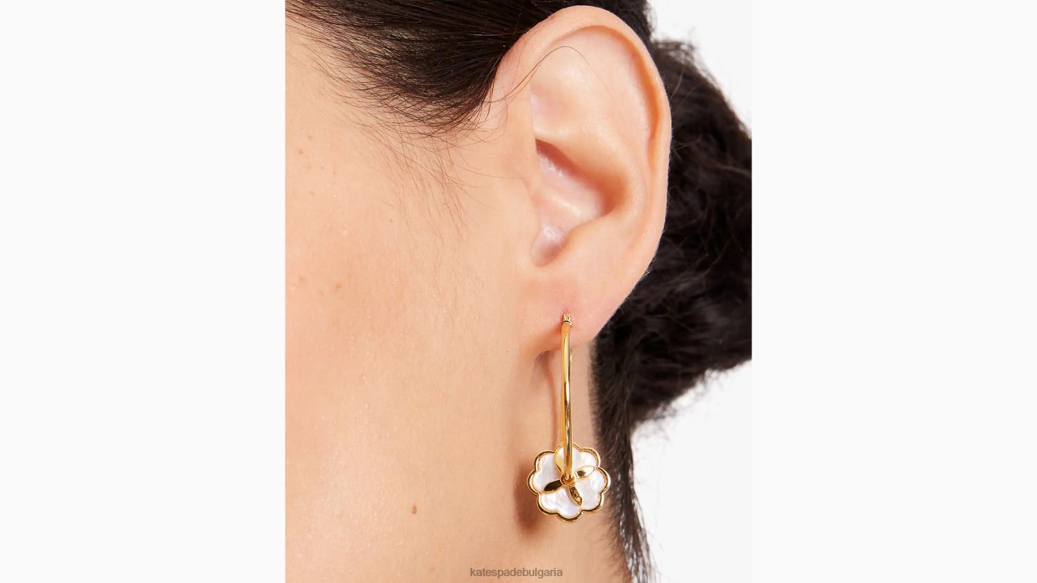 аксесоари Kate Spade наследство цъфтят обръчи крем/злато Жени 2N00B1157