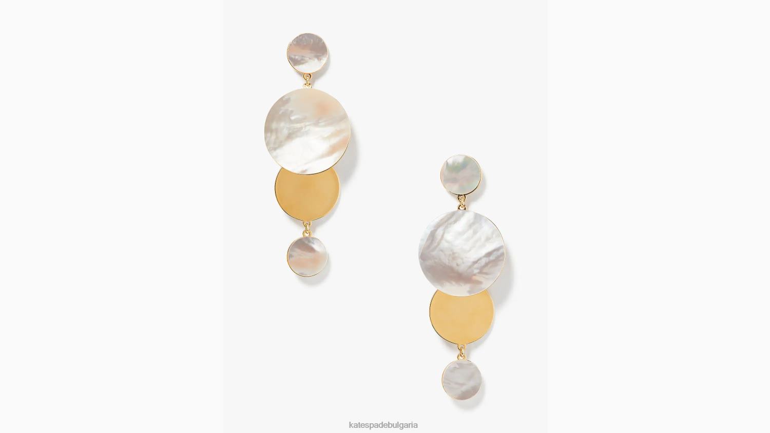 аксесоари Kate Spade върху обеци с точки крем/злато Жени 2N00B1208