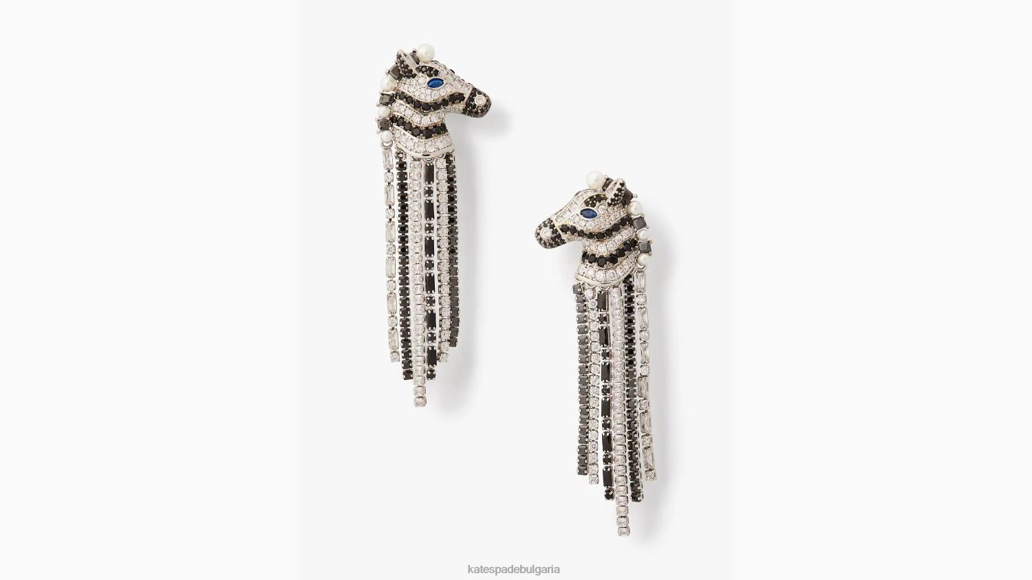 аксесоари Kate Spade спечелете своите изящни обеци с райета черно мулти Жени 2N00B1231