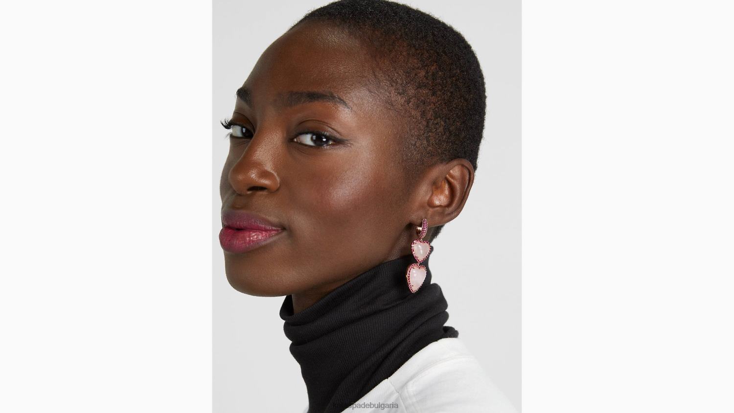 аксесоари Kate Spade двойни обеци сърце на сърца розово мулти Жени 2N00B1233