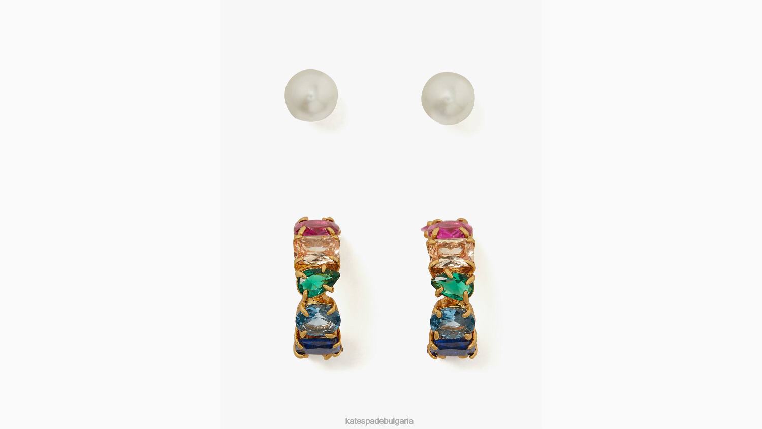 аксесоари Kate Spade ти си скъпоценни камъни и хъги в кутия мулти/крем Жени 2N00B1236