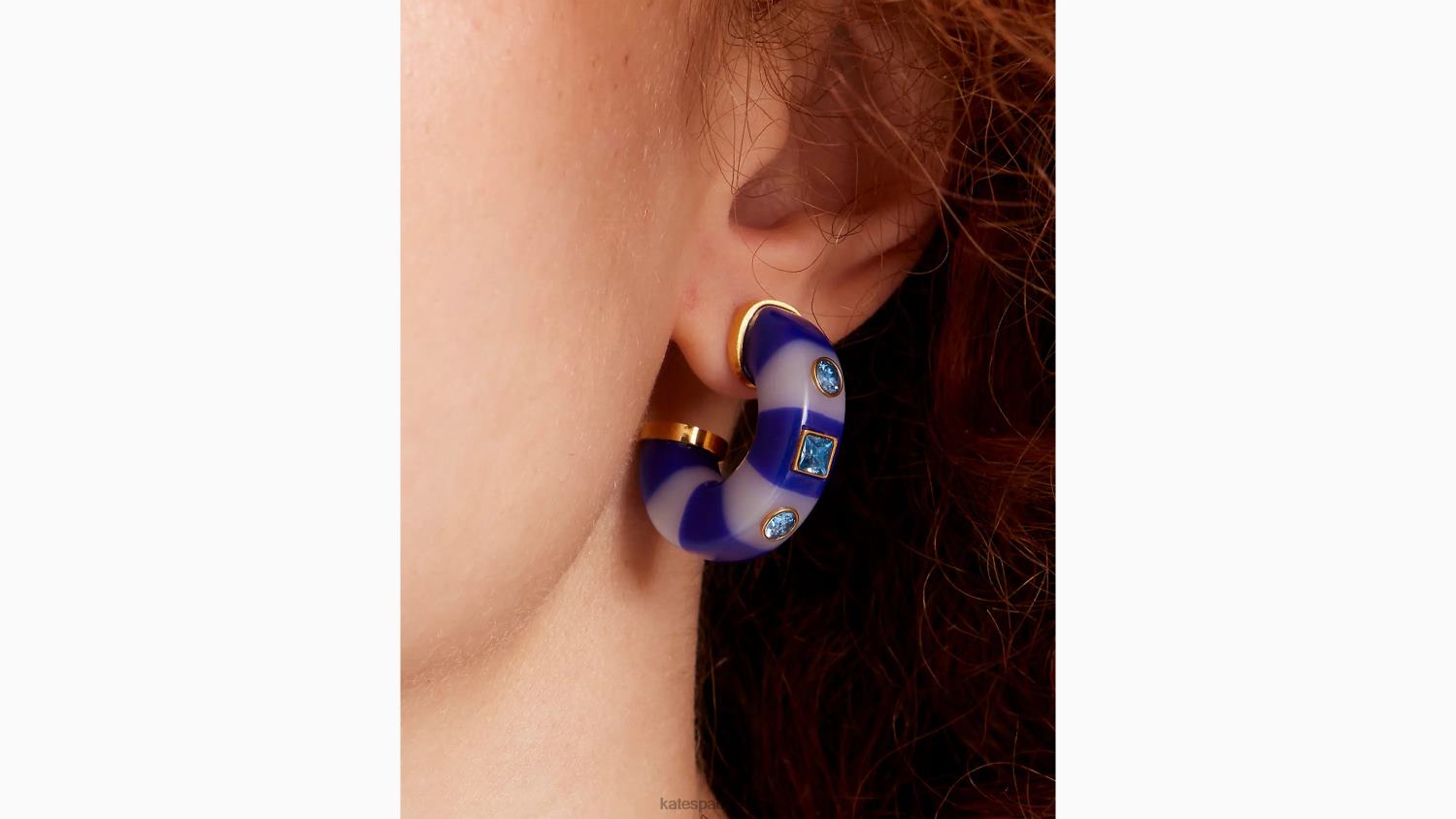 аксесоари Kate Spade виждайки ивици обръчи морски мулти Жени 2N00B971