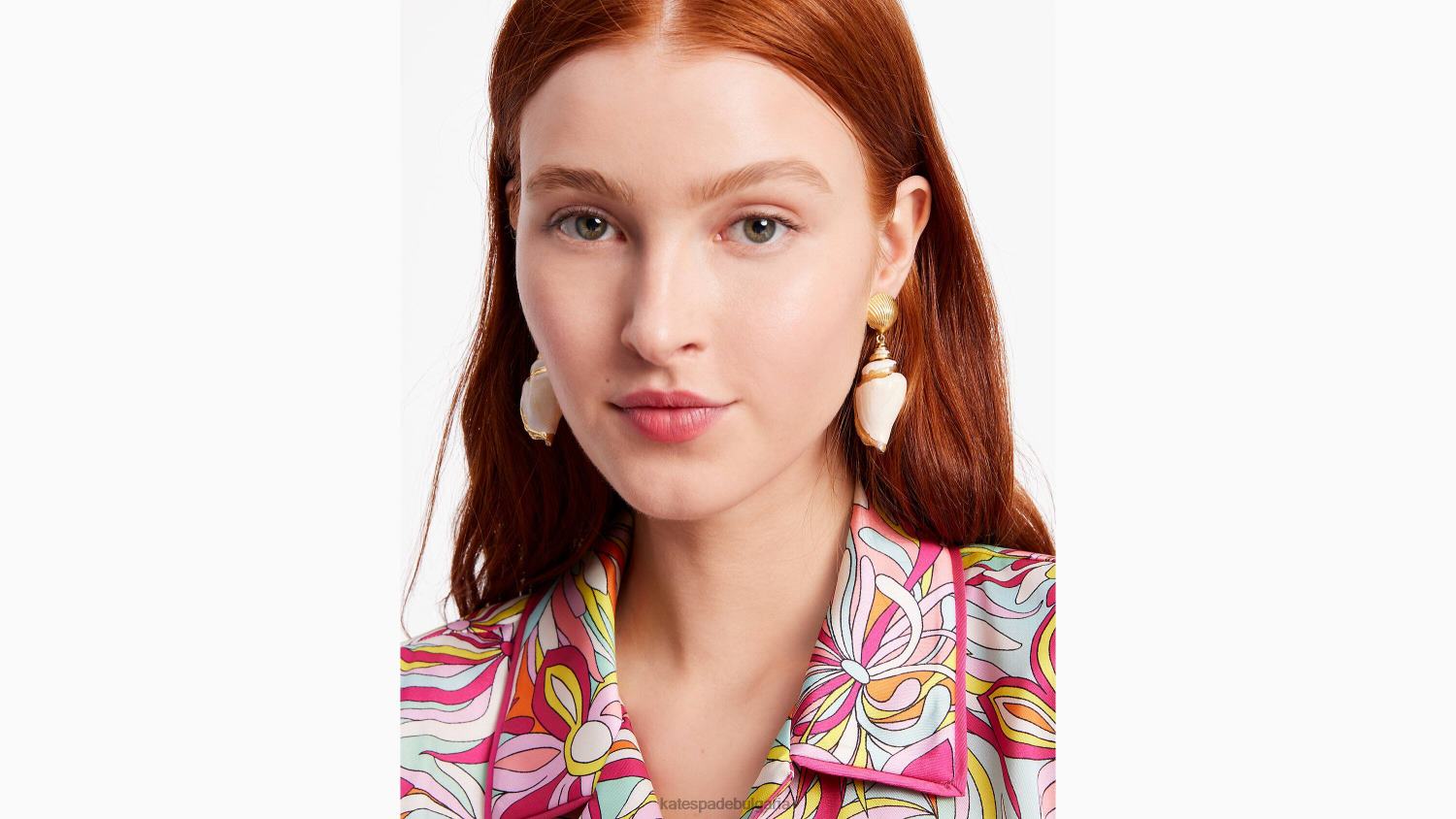 аксесоари Kate Spade риф съкровище черупка капка обеци неутрален мулти Жени 2N00B988