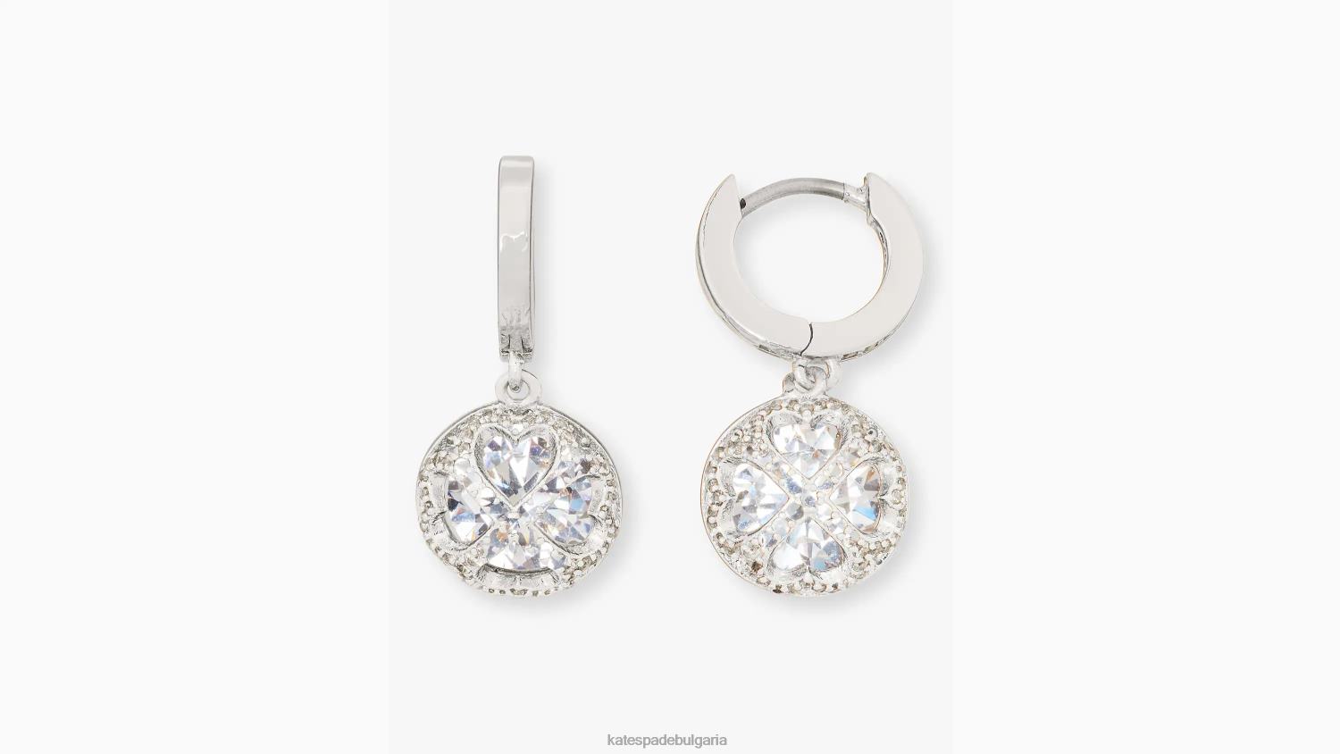 аксесоари Kate Spade нещо блестящо huggies прозрачен/сребрист Жени 2N00B1055