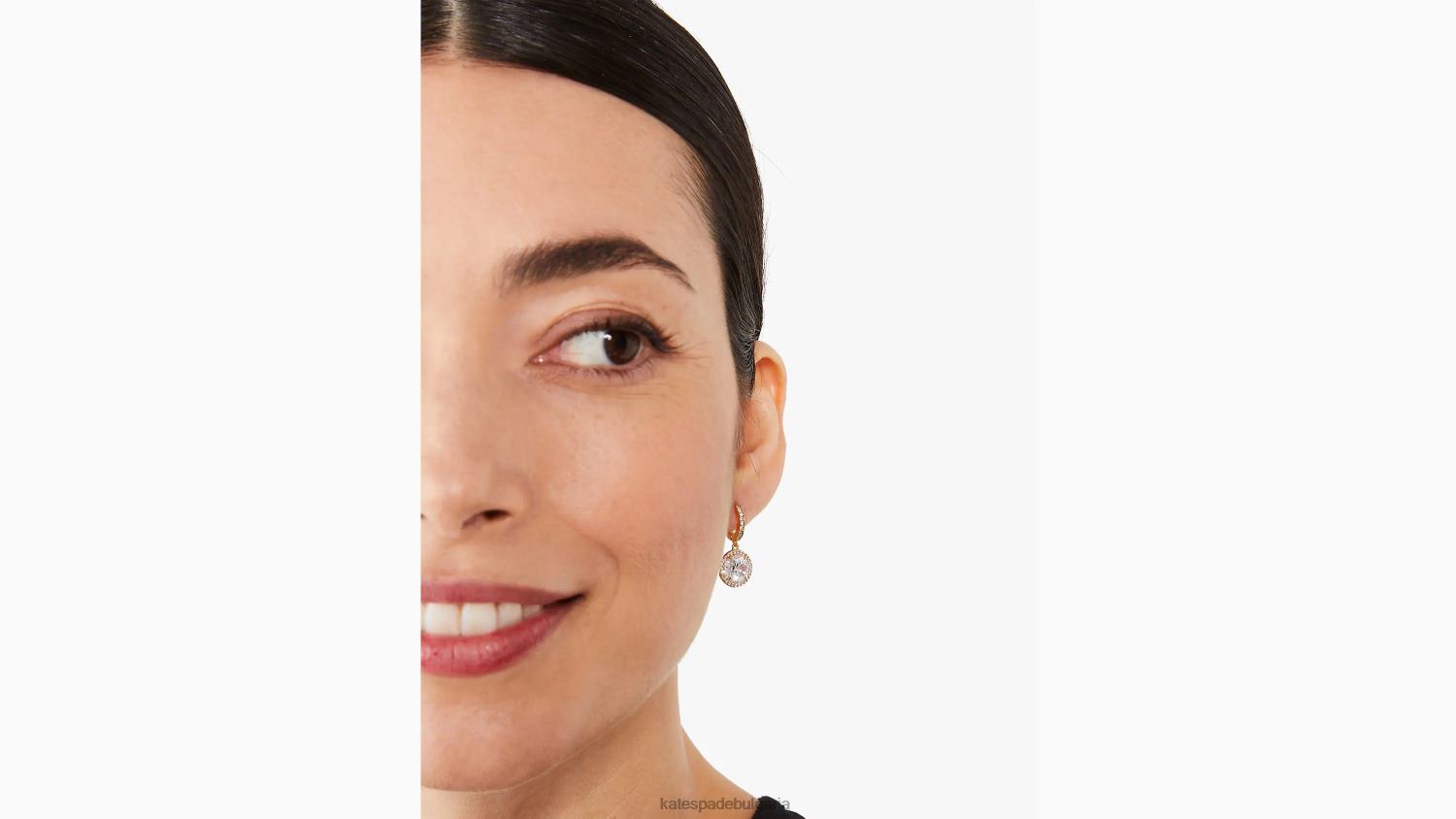 аксесоари Kate Spade нещо блестящо huggies прозрачен/златен Жени 2N00B1056