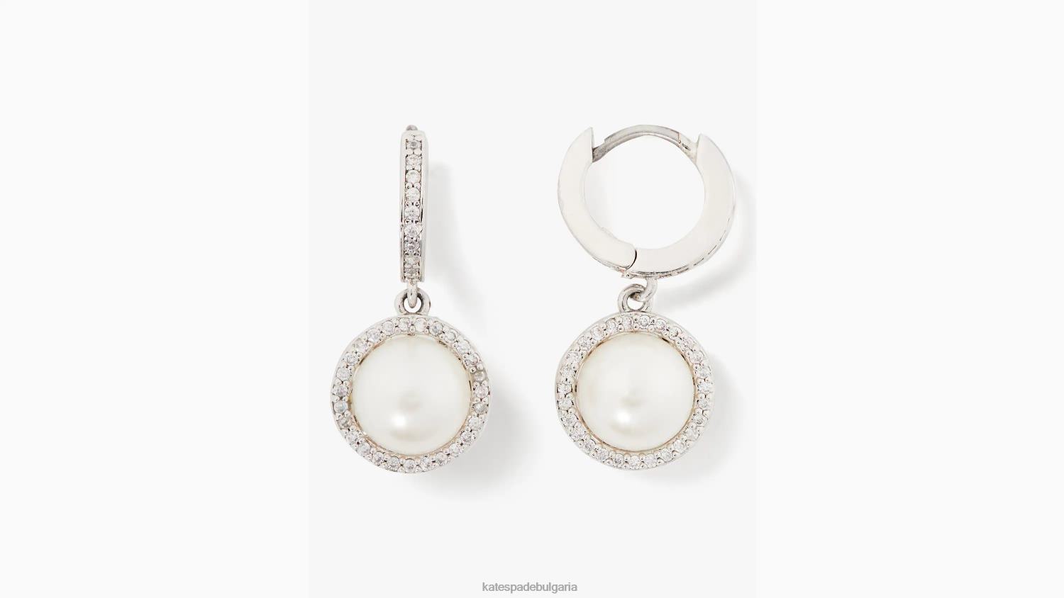 аксесоари Kate Spade нещо блестящо huggies крем/сребро Жени 2N00B1057