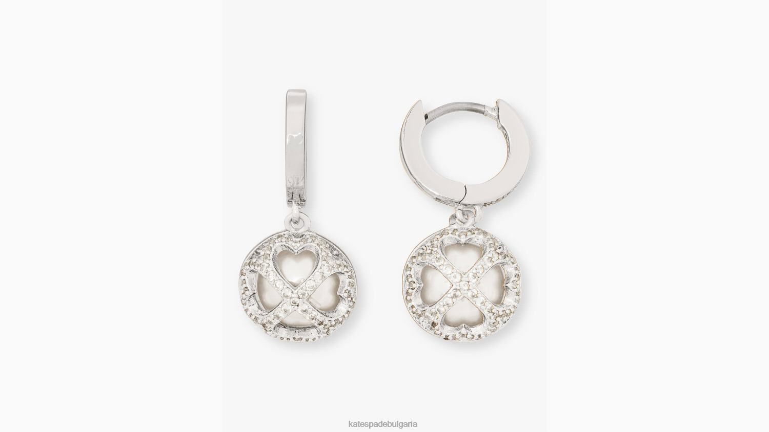 аксесоари Kate Spade нещо блестящо huggies крем/сребро Жени 2N00B1057