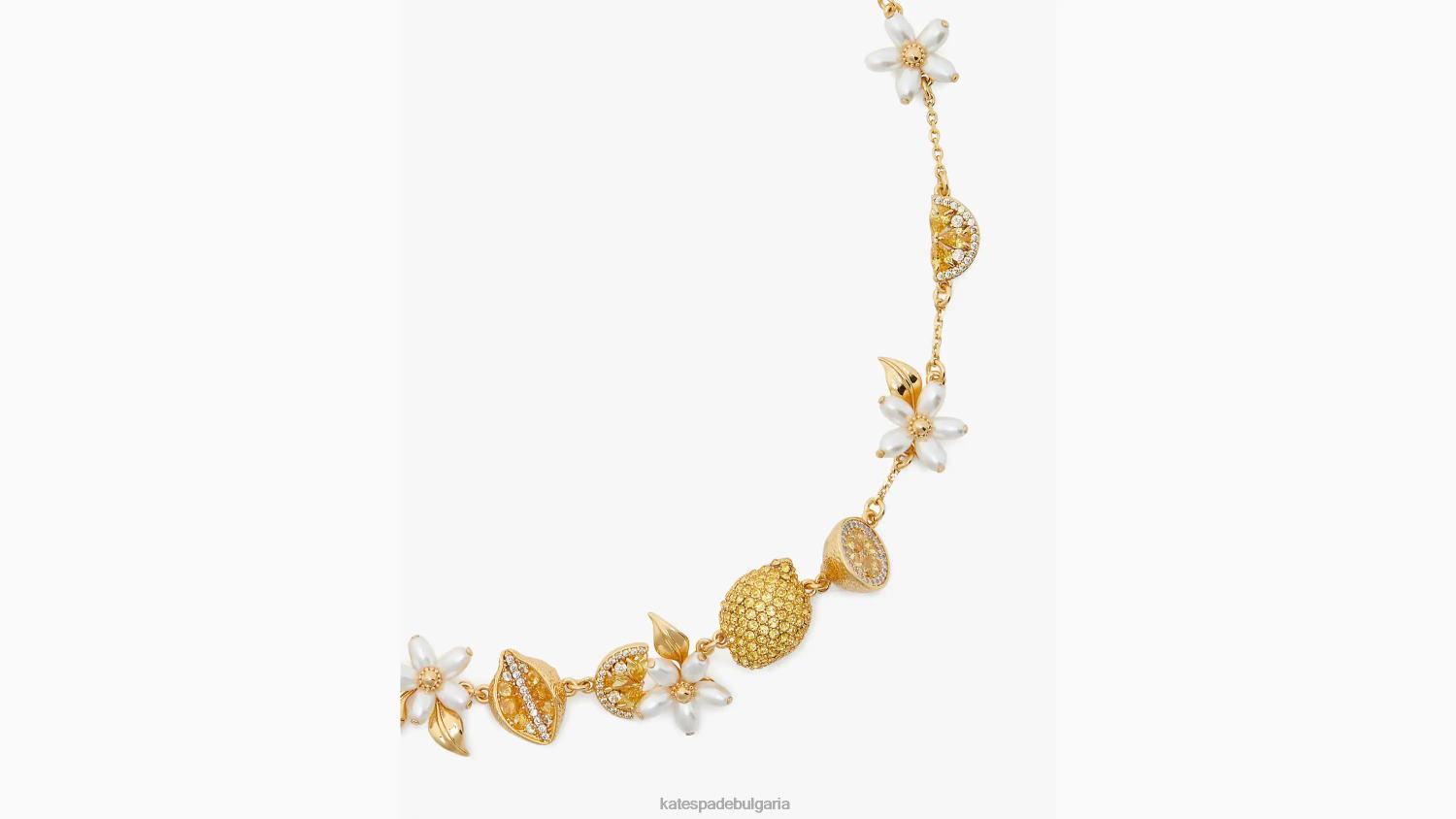 аксесоари Kate Spade свежо изцедена огърлица жълт мулти Жени 2N00B1004