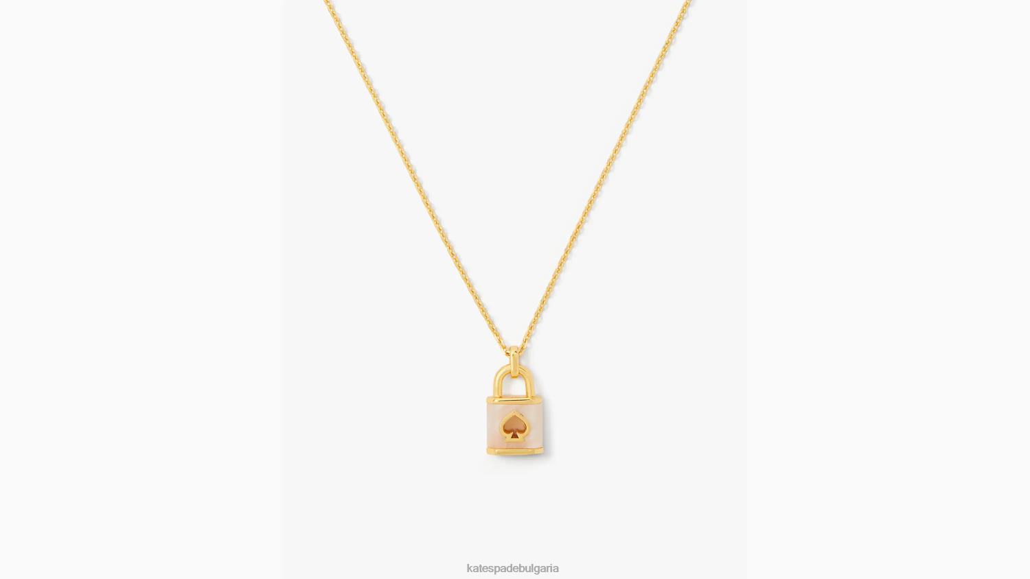 аксесоари Kate Spade ключалка и мини висулка бяло злато. Жени 2N00B1023