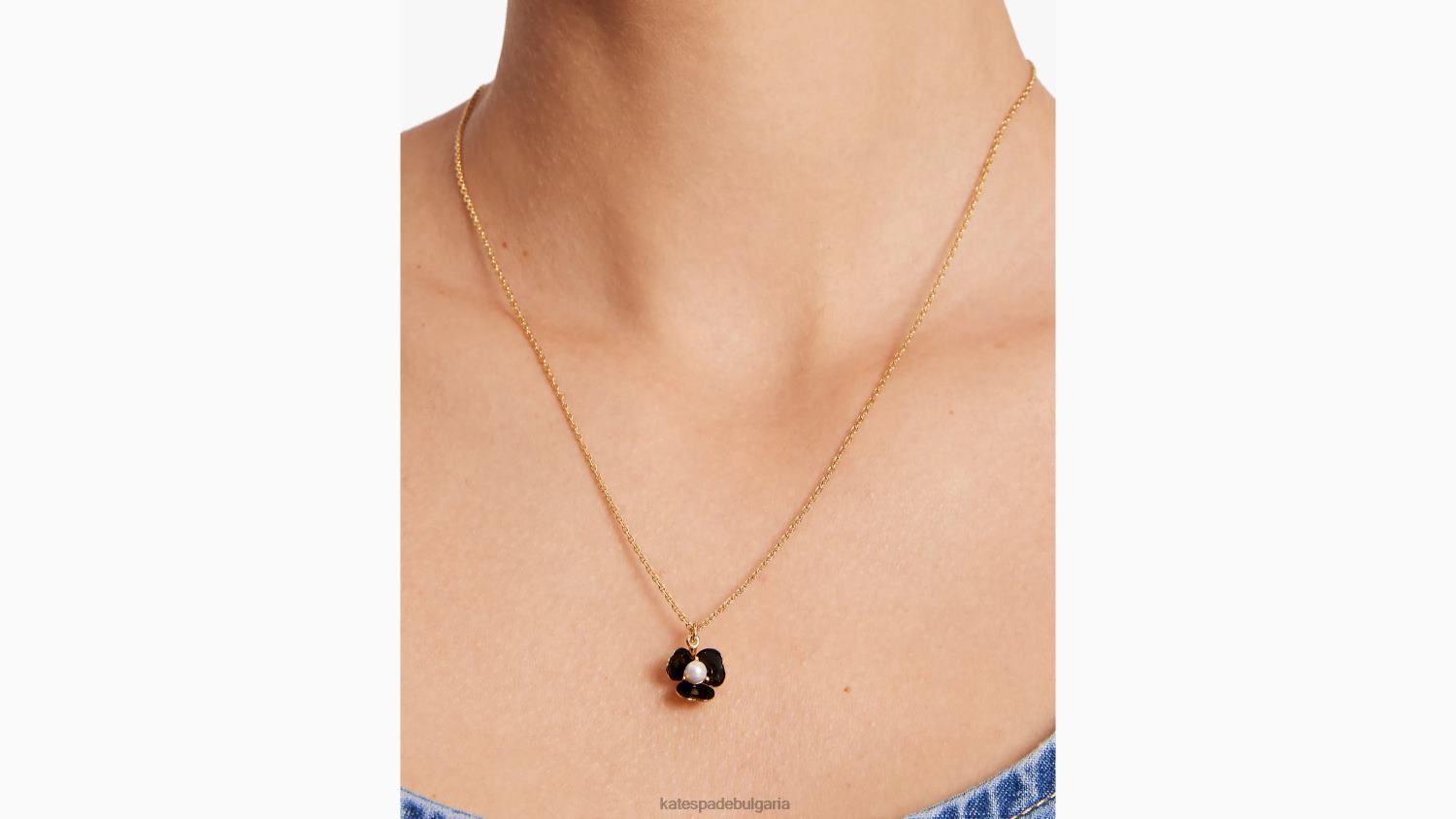 аксесоари Kate Spade мини висулка за хвърляне на букет черно/златно Жени 2N00B1082