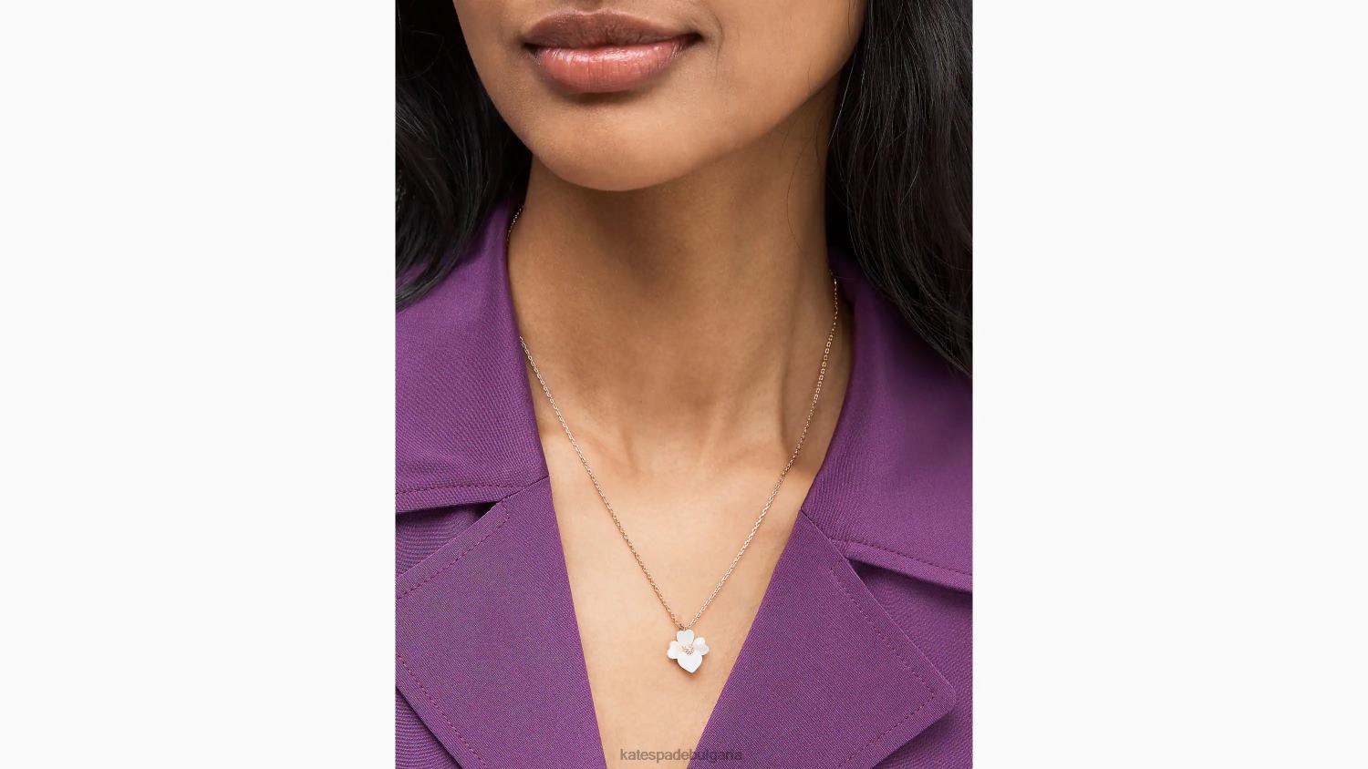 аксесоари Kate Spade скъпоценен мини висулка теменуга крем мулти/розово злато Жени 2N00B1162