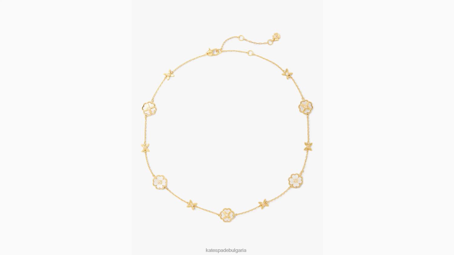 аксесоари Kate Spade наследство разпръснато колие крем/злато Жени 2N00B1169